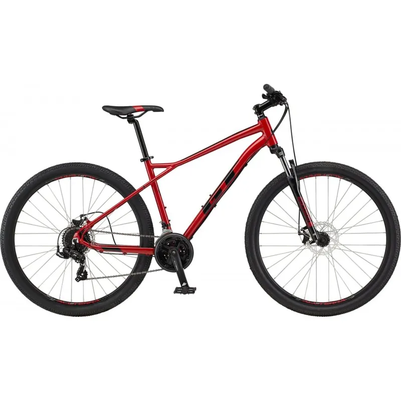 GT Aggressor Sport Hardtail Mountain Bike - Red 