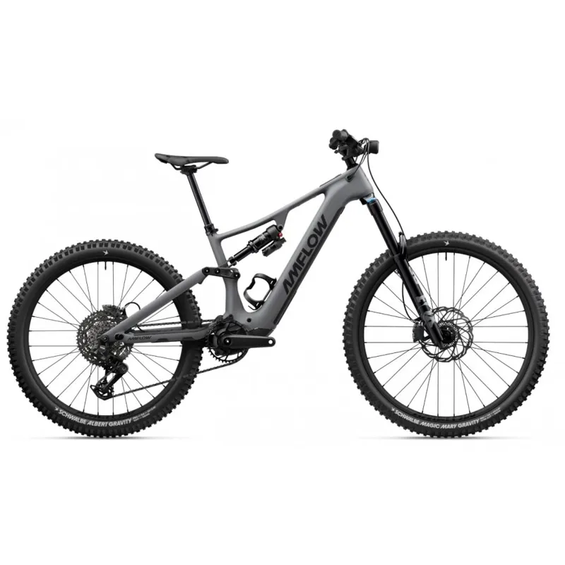 Amflow PR Pro Electric Mountain Bike in Basalt Grey