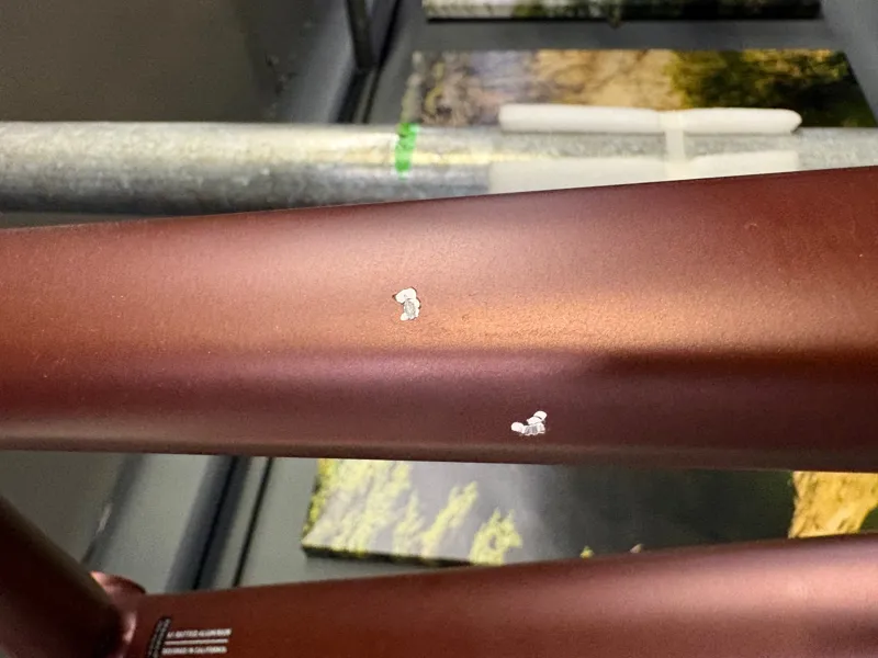 Specialized P.4 26/27.5in Dirt Jump Frame in Rusted Red/White Sage - MARKED FRAME-1