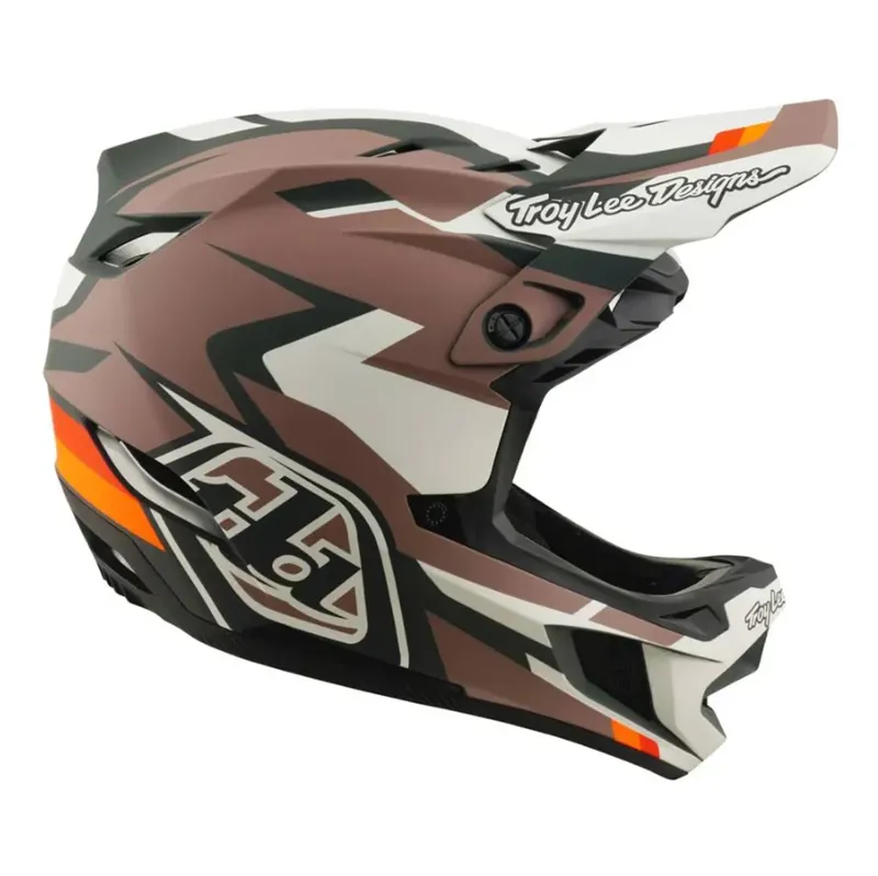 Troy Lee Designs D4 Polyacrylate Helmet / Roamer - Clay-1