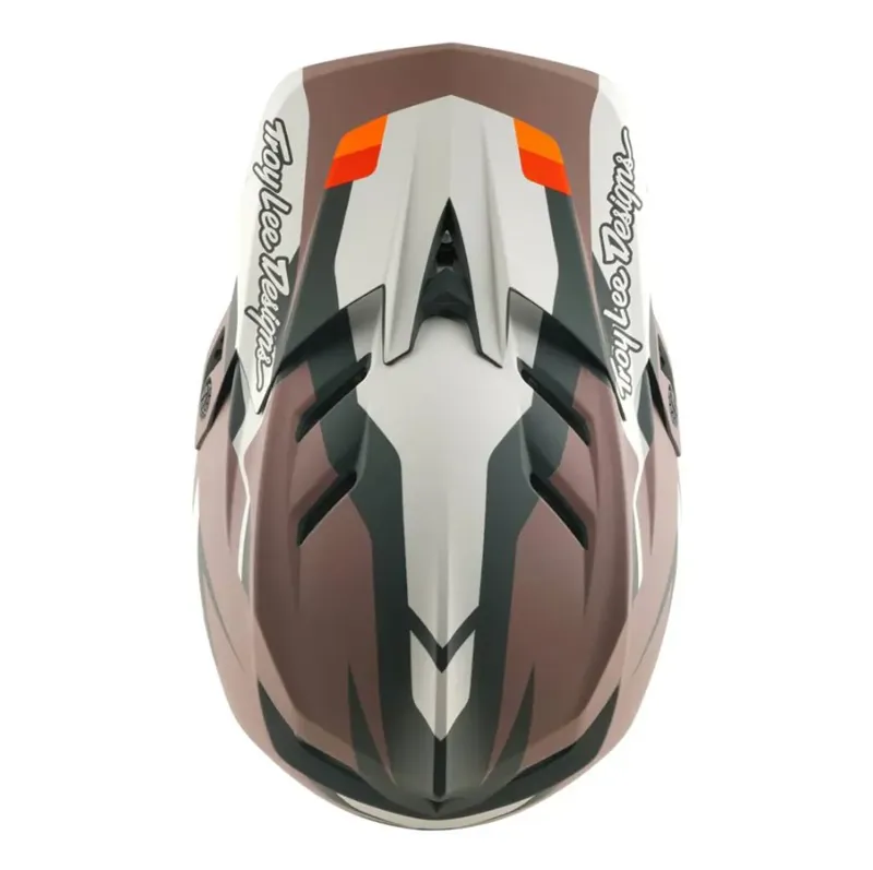 Troy Lee Designs D4 Polyacrylate Helmet / Roamer - Clay-2