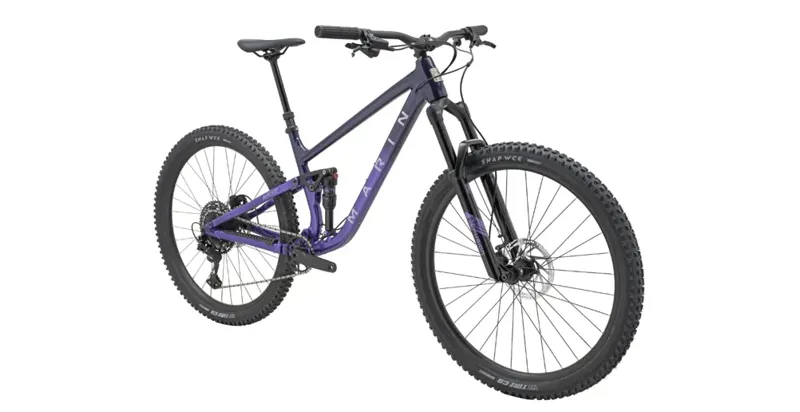 Marin Rift Zone 1 27.5in Full Suspension Mountain Bike in Dark Purple-1
