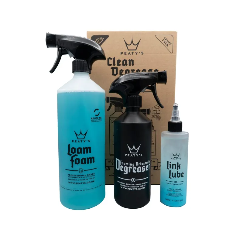 Peatys Gift Pack - Clean/Degrease/Lube Box