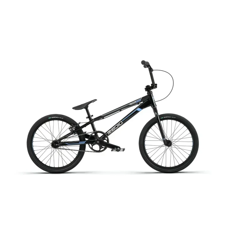 Radio Race Xenon Expert XL BMX Race Bike - Black/Skyblue 20.25