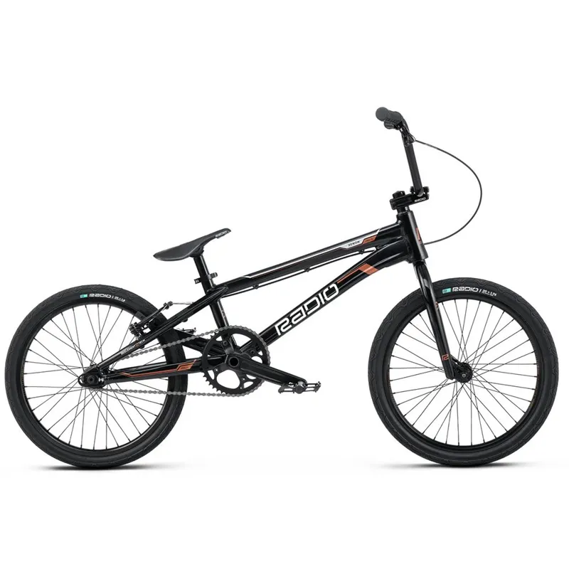 Radio Race Xenon Pro XL BMX Race Bike - Black/Copper 21.25