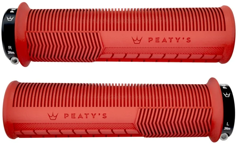 Peaty's Monarch Mushroom Grip - Thick - Red