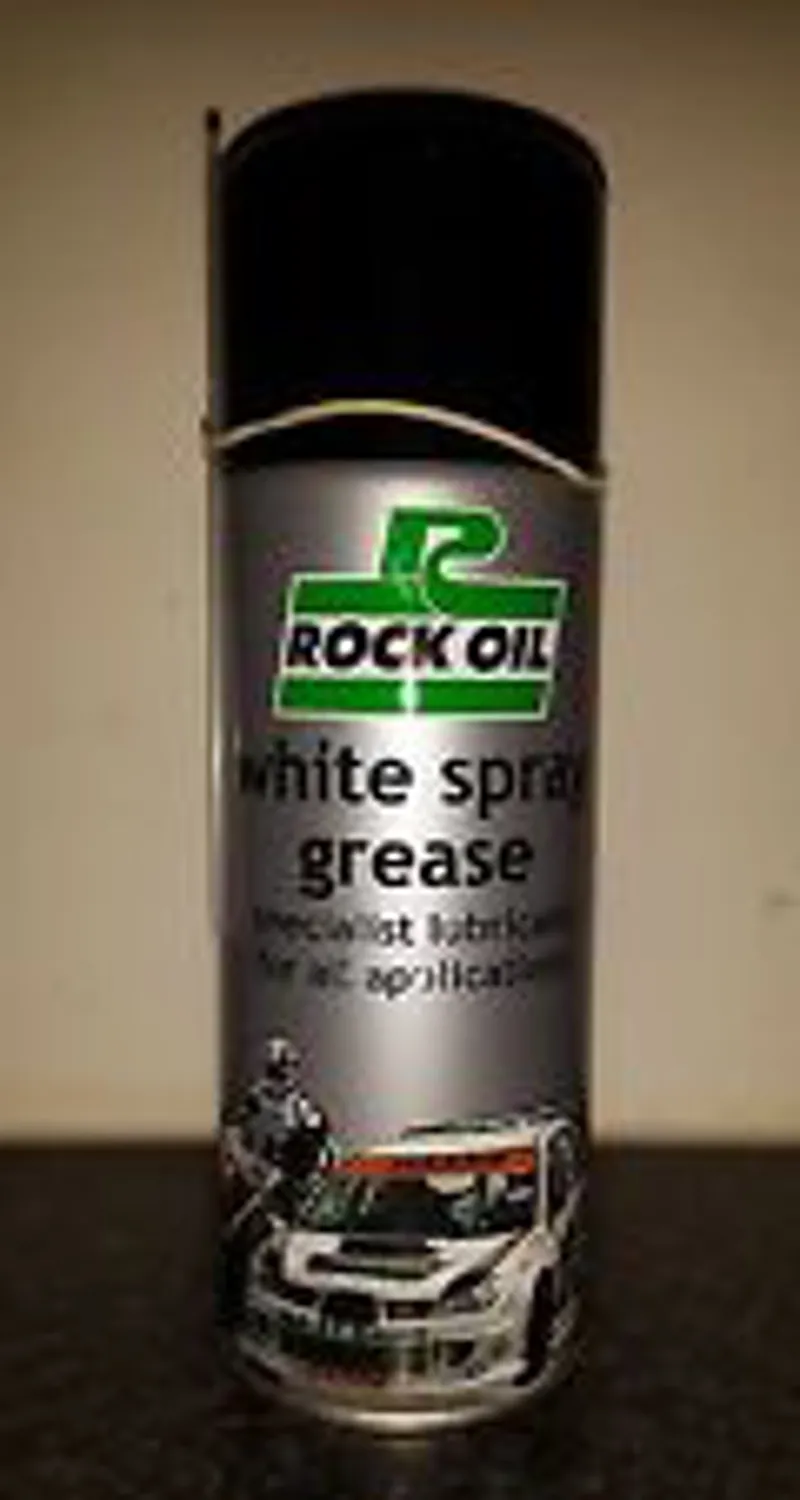 Rock Oil White Spray Grease