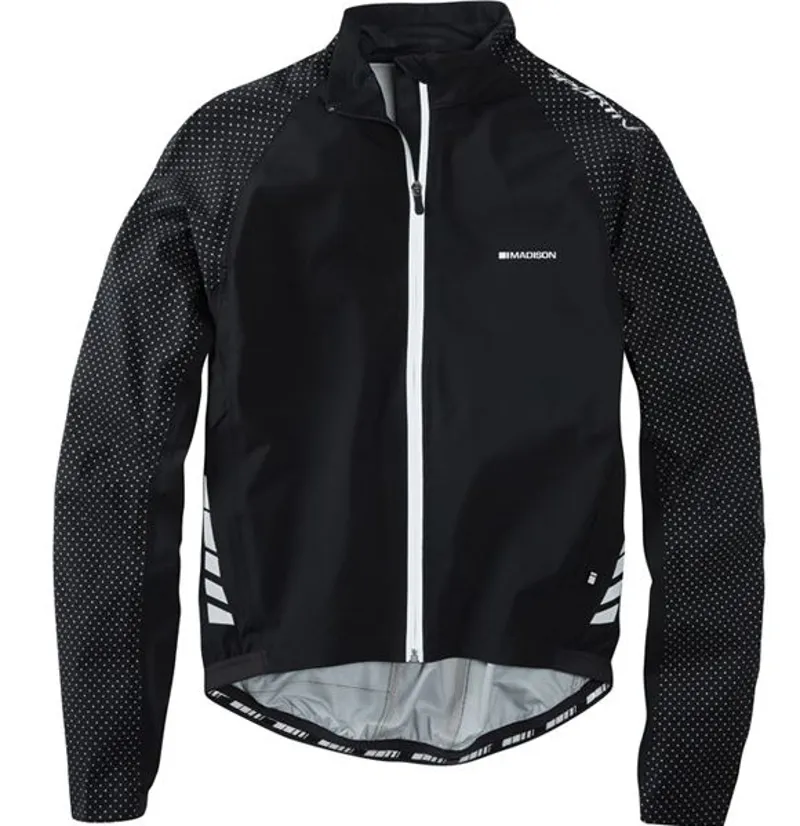 Madison Sportive Hi-Viz Waterproof Jacket - Black