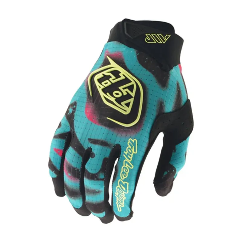 Troy Lee Designs Youth Air Gloves Membrane - Black/Glo Yellow