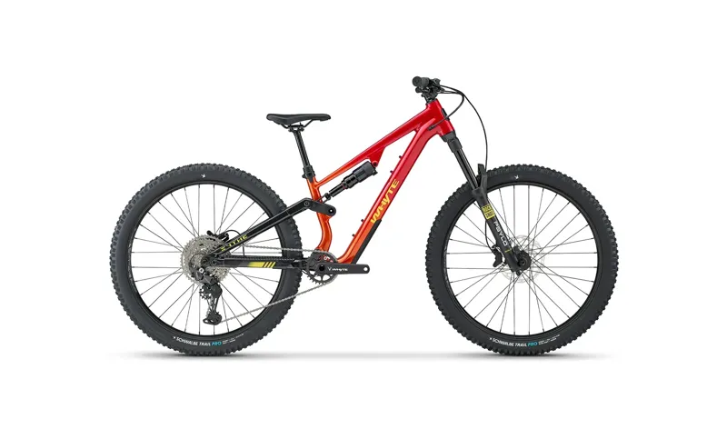 2027 Whyte Sythe 27.5 inch Junior Full Suspension Mountain Bike in Embers