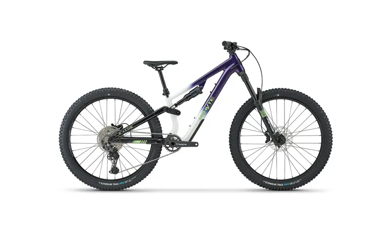 2027 Whyte Sythe 27.5 inch Junior Full Suspension Mountain Bike in Shrinking Violet