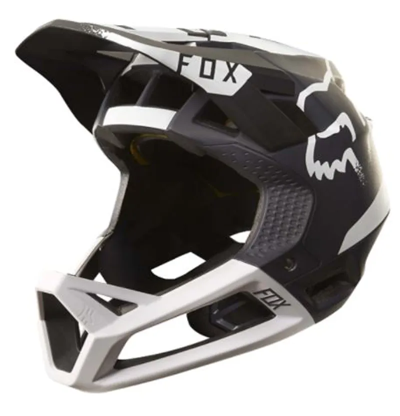 Fox Proframe Moth Helmet - Black / White
