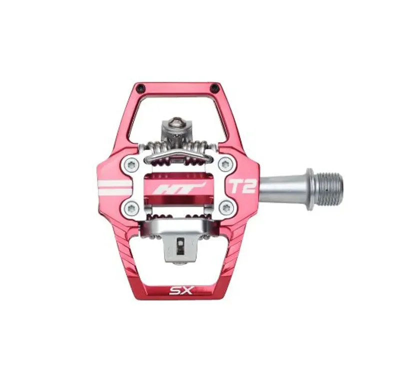 HT Components T2-SX 9/16-inch BMX Pedals in Red