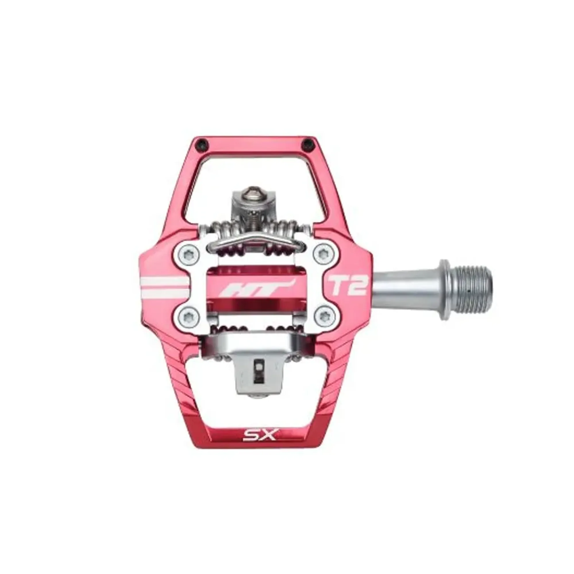 HT Components T2-SX 9/16-inch BMX Pedals in Red