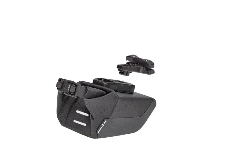 Fidlock Pinclip Small Saddle Bag w/Base in Black