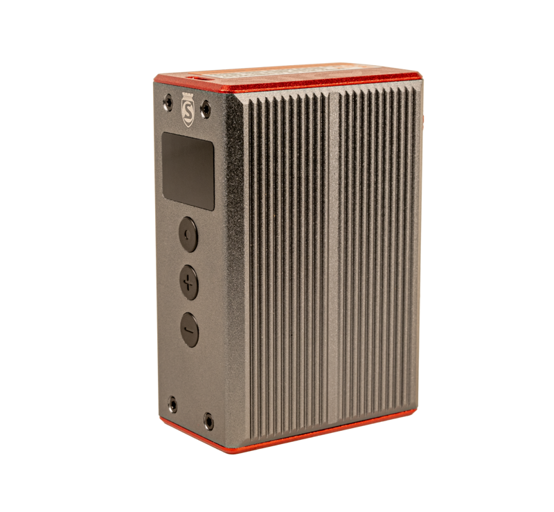 Silca Elettrico Micro Mini Inflator in Red-2