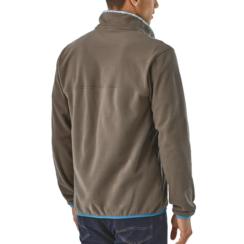 Patagonia Mens Micro Snap-T Pullover Fleece - Feather Grey-1