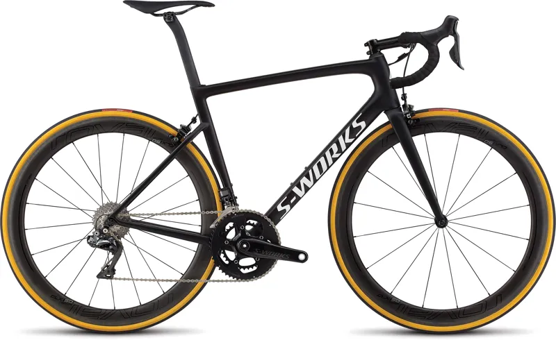 2018 Specialized S-Works Tarmac Carbon Mens Road Bike in Black