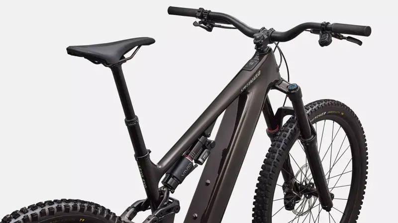 Specialized Levo 4 EVO Comp Carbon eMountain Bike in Smoke/Pistachio-3