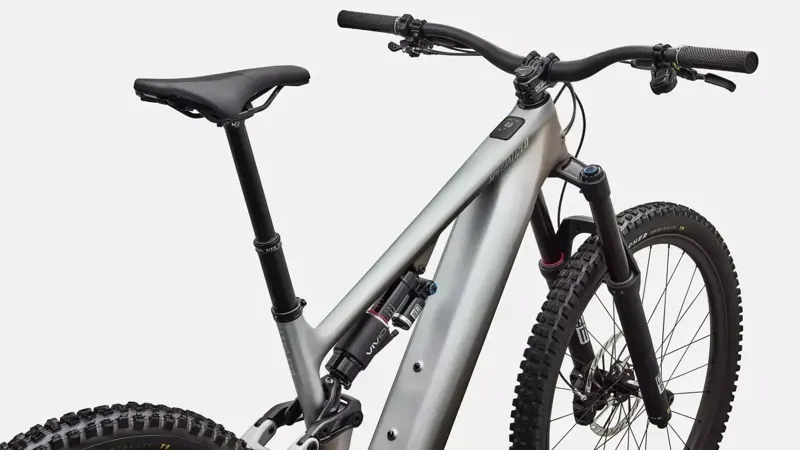 2027 Specialized Levo 4 EVO Pro Carbon Electric Mountain Bike in Shadow/Silver-3