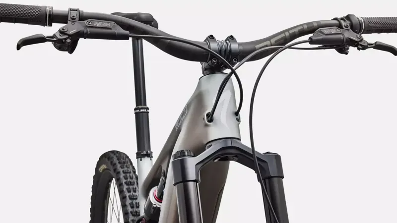 2027 Specialized Levo 4 EVO Pro Carbon Electric Mountain Bike in Shadow/Silver-4