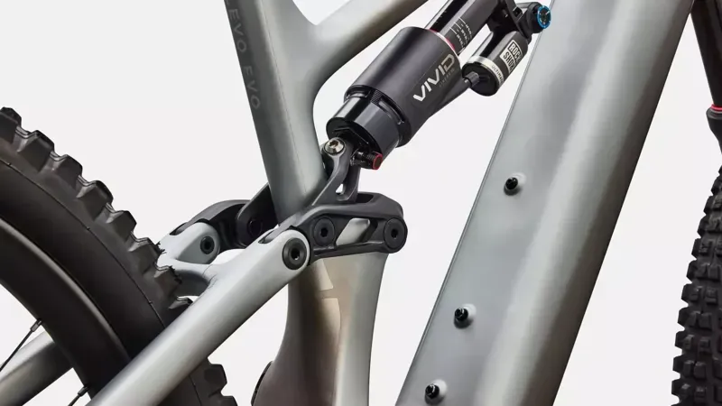 2027 Specialized Levo 4 EVO Pro Carbon Electric Mountain Bike in Shadow/Silver-7