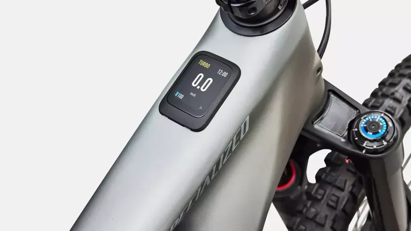 2027 Specialized Levo 4 EVO Pro Carbon Electric Mountain Bike in Shadow/Silver-8