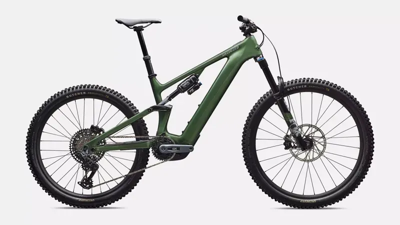 Specialized Turbo Levo 4 Expert E-MTB in Cypress and Silver