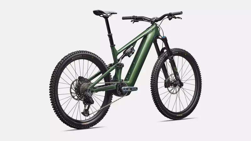 Specialized Turbo Levo 4 Expert E-MTB in Cypress and Silver-2