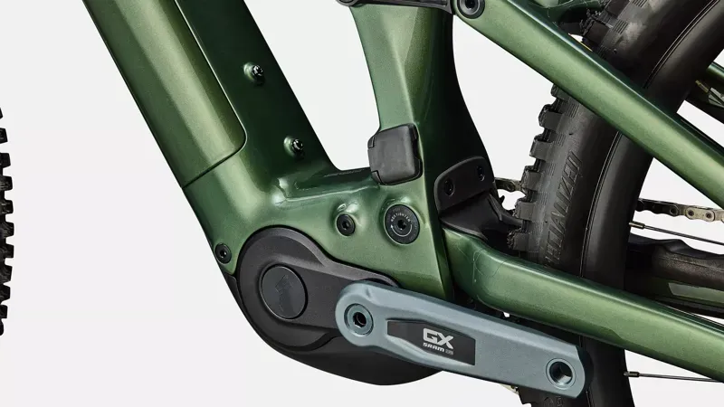 Specialized Turbo Levo 4 Expert E-MTB in Cypress and Silver-6