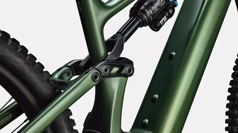 Specialized Turbo Levo 4 Expert E-MTB in Cypress and Silver-7