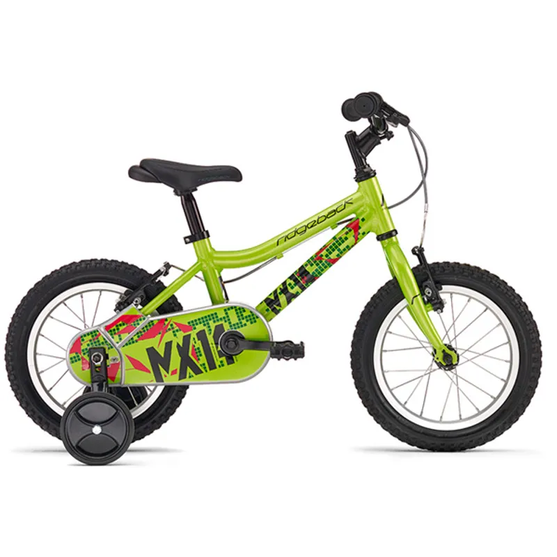 Ridgeback MX14 Kids Bike in Lime