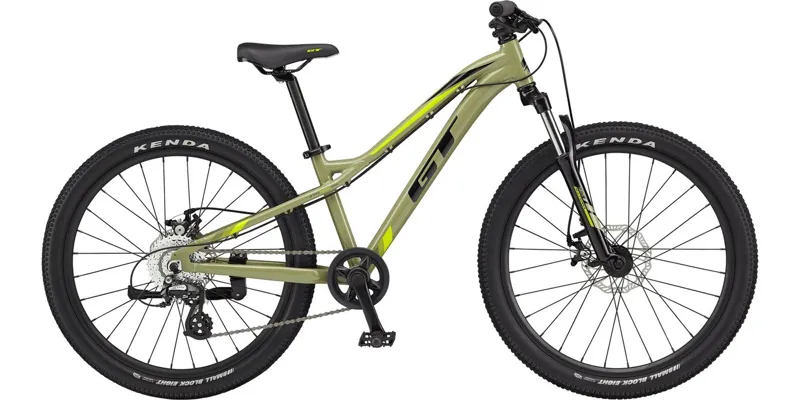 GT Stomper Ace 24 inch Childrens Bike - Moss Green