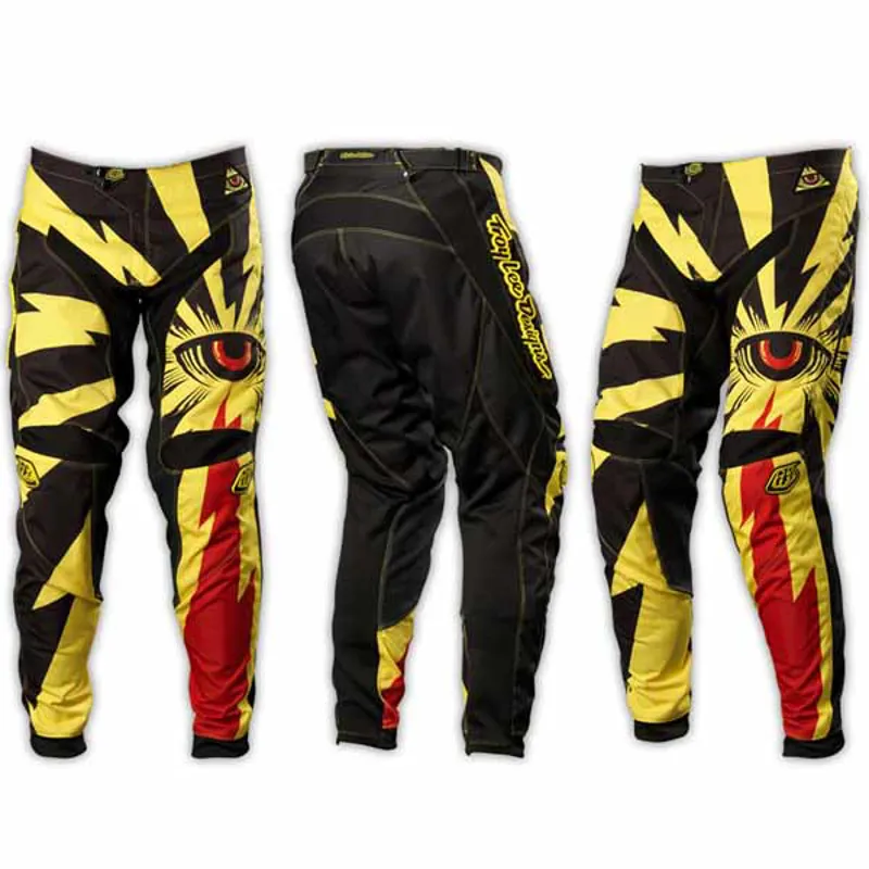 Troy Lee Mens Grand Prix Cyclops Pant Yellow 28W