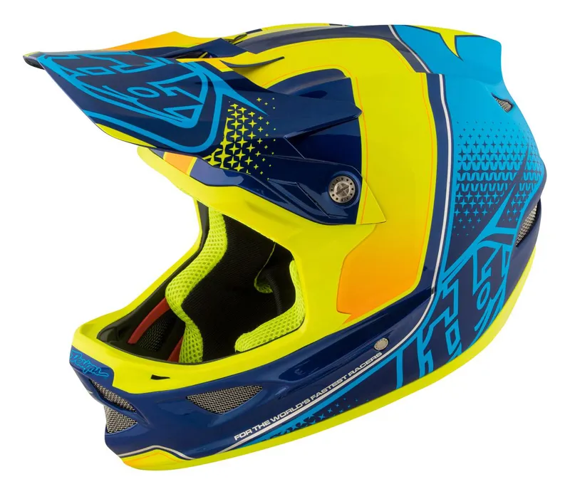 Troy Lee Designs D3 Composite Starburst Yellow