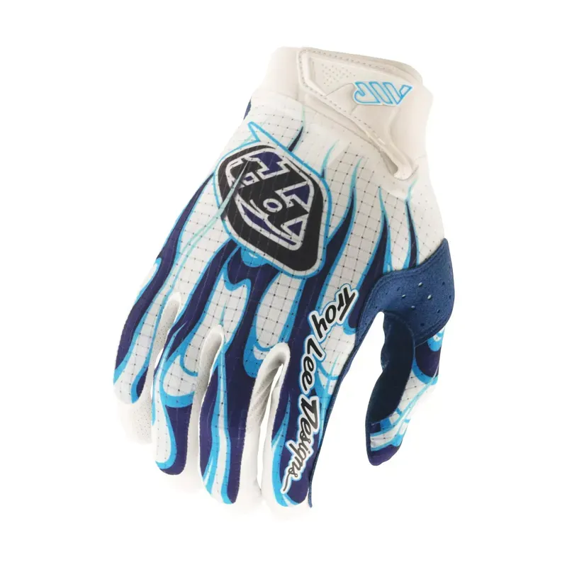 Troy Lee Designs Air Gloves / Torched - WHITE BLUE