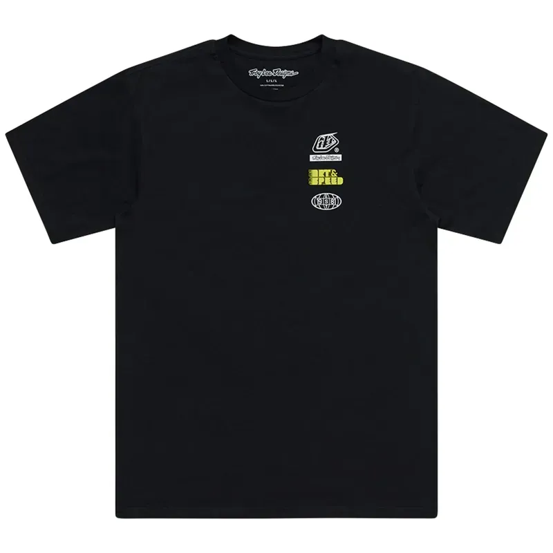 Troy Lee Designs Overload Short Sleeve T-Shirt in Black