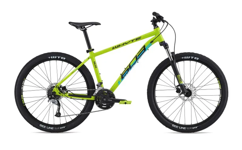 Whyte 603 Matt Lime with Black/Blue