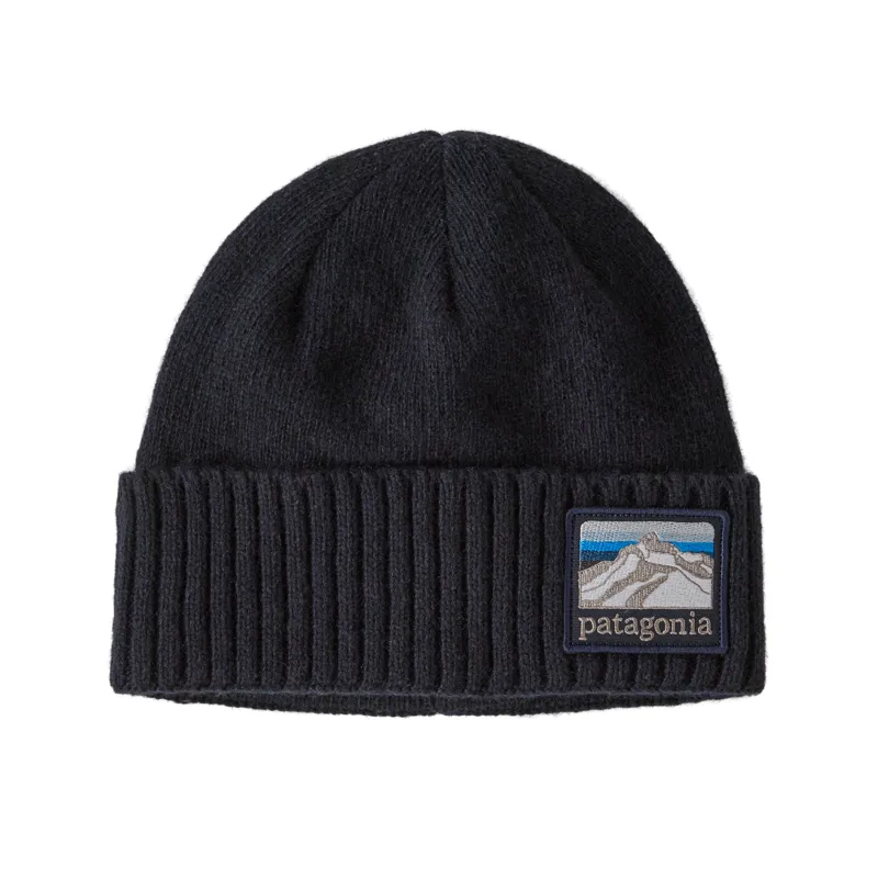 Patagonia Brodeo Beanie in Line Logo Ridge Classic Navy