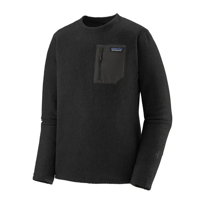 Patagonia R1 Air Crew Pullover in Black