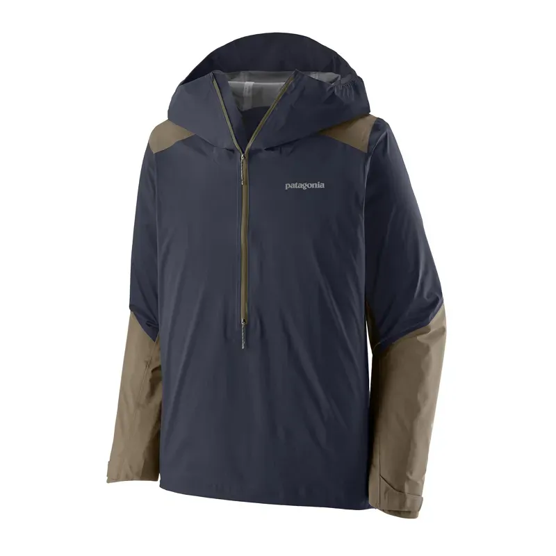Patagonia Dirt Roamer Storm Bike Jacket in Sunken Blue