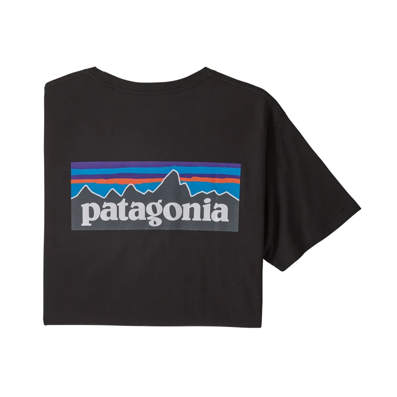 Patagonia P-6 Organic Tee - Black