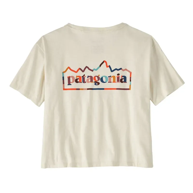 Patagonia Women's Unity Fitz Easy Cut Responsibili-Tee in Birch White