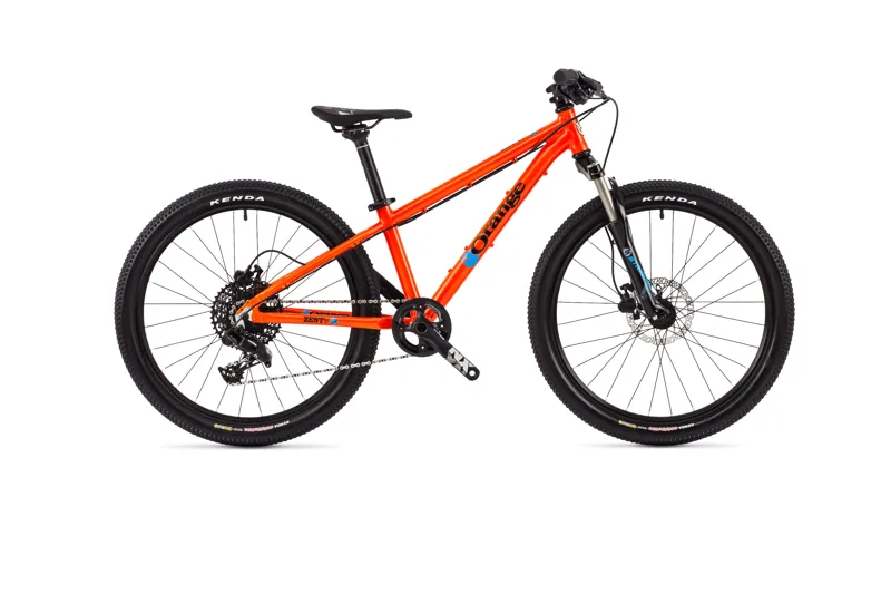 orange childrens bike